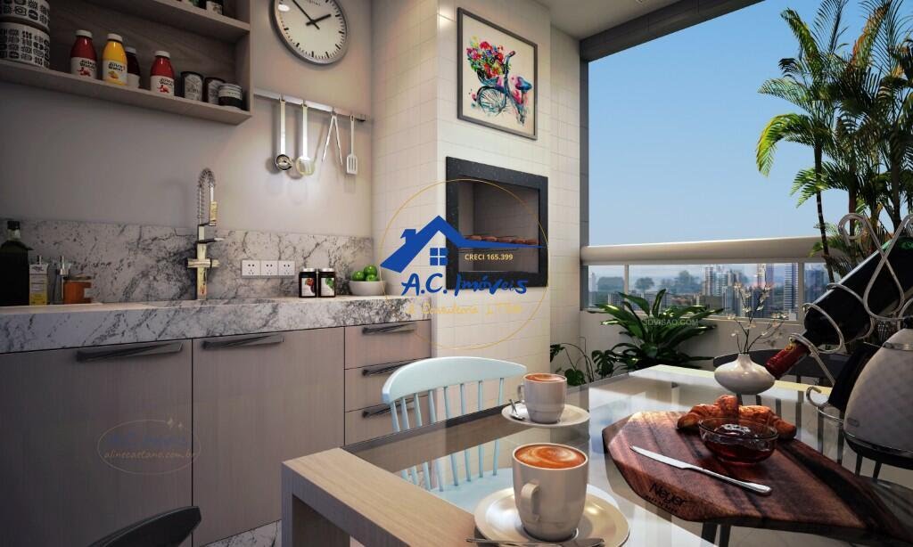 Apartamento à venda com 2 quartos, 1 suíte, 1 vaga e 63m² no Maracanã, Praia Grande (SP) — foto 2 de 12