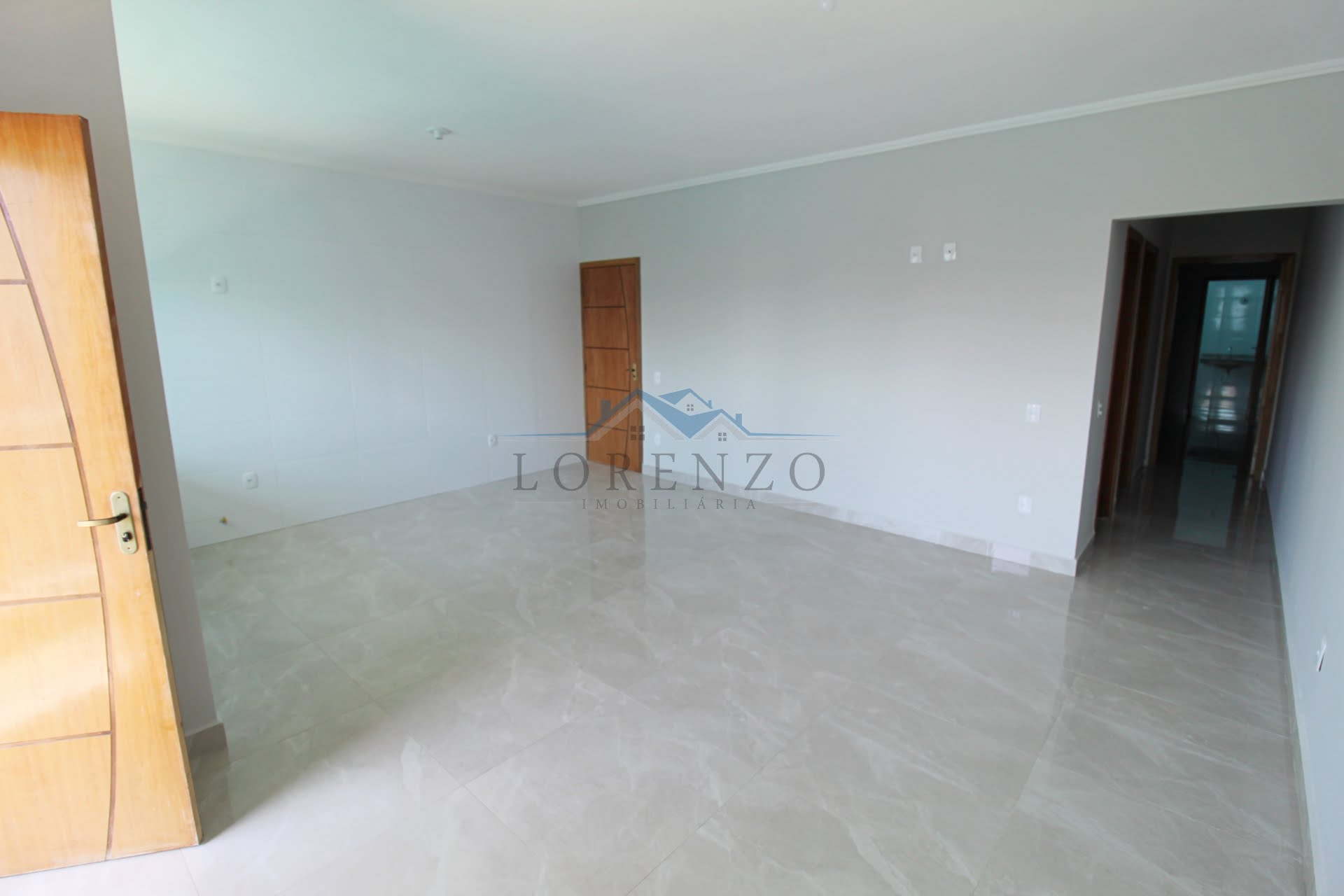 Sala de estar e cozinha