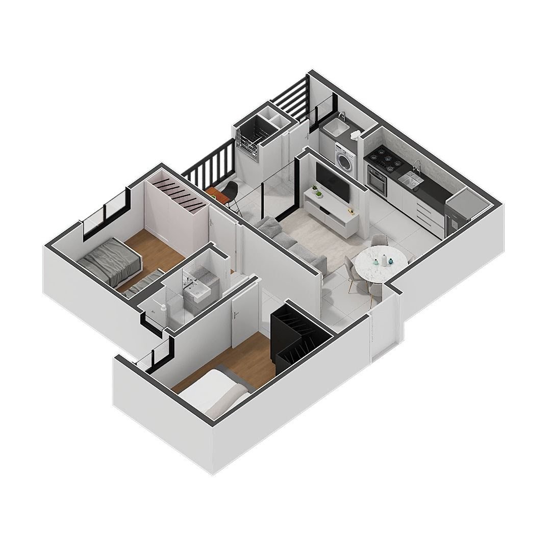 Apartamento à venda com 2 quartos, 1 banheiro, 1 vaga e 74m² no Coloninha, Gaspar (SC) — foto 15 de 16