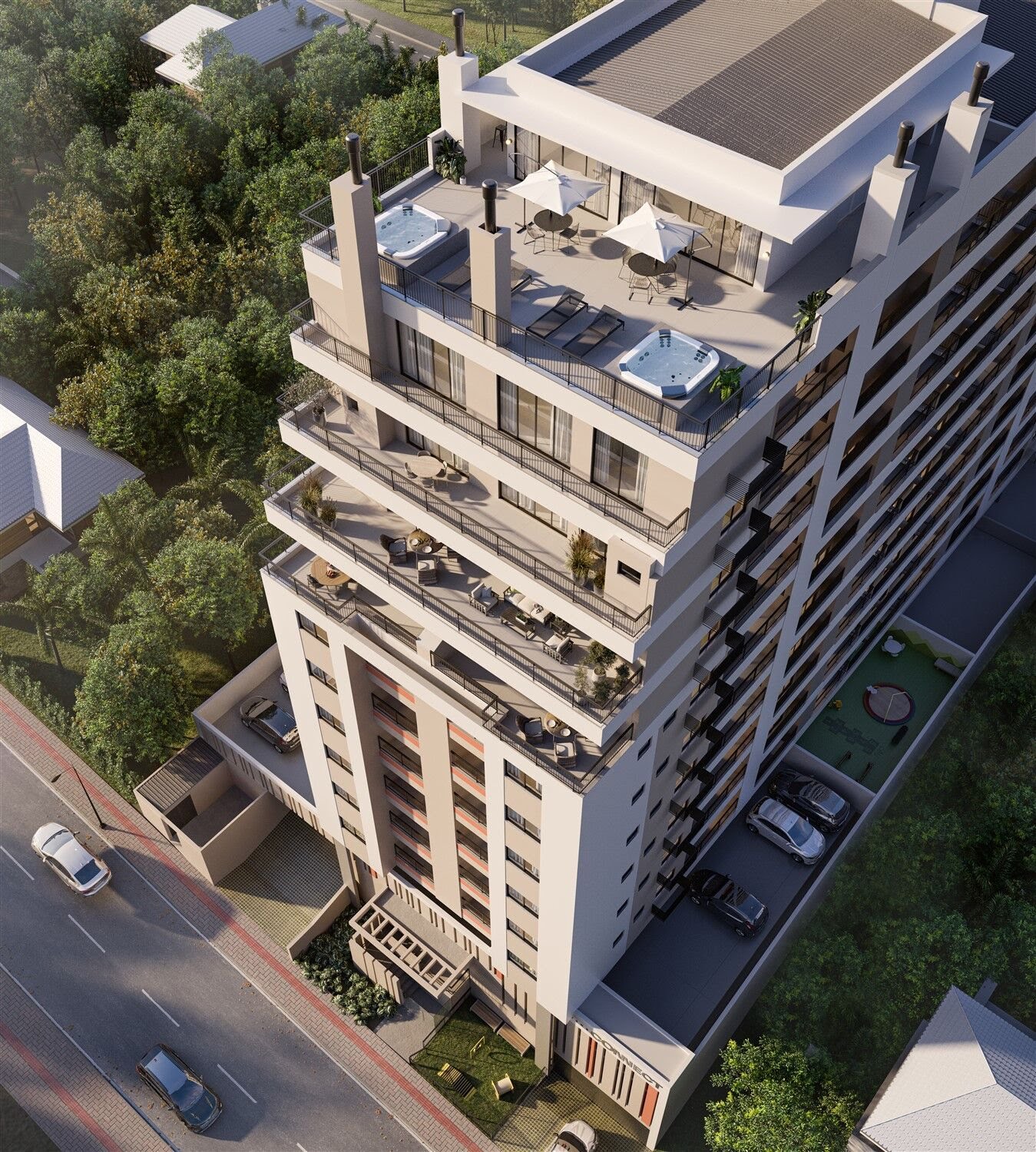 Apartamento à venda com 1 quarto, 1 banheiro, 1 vaga e 51m² no Barreiros, São José (SC) — foto 16 de 17