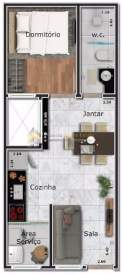 Prédio Inteiro, 33 m² - Foto 6