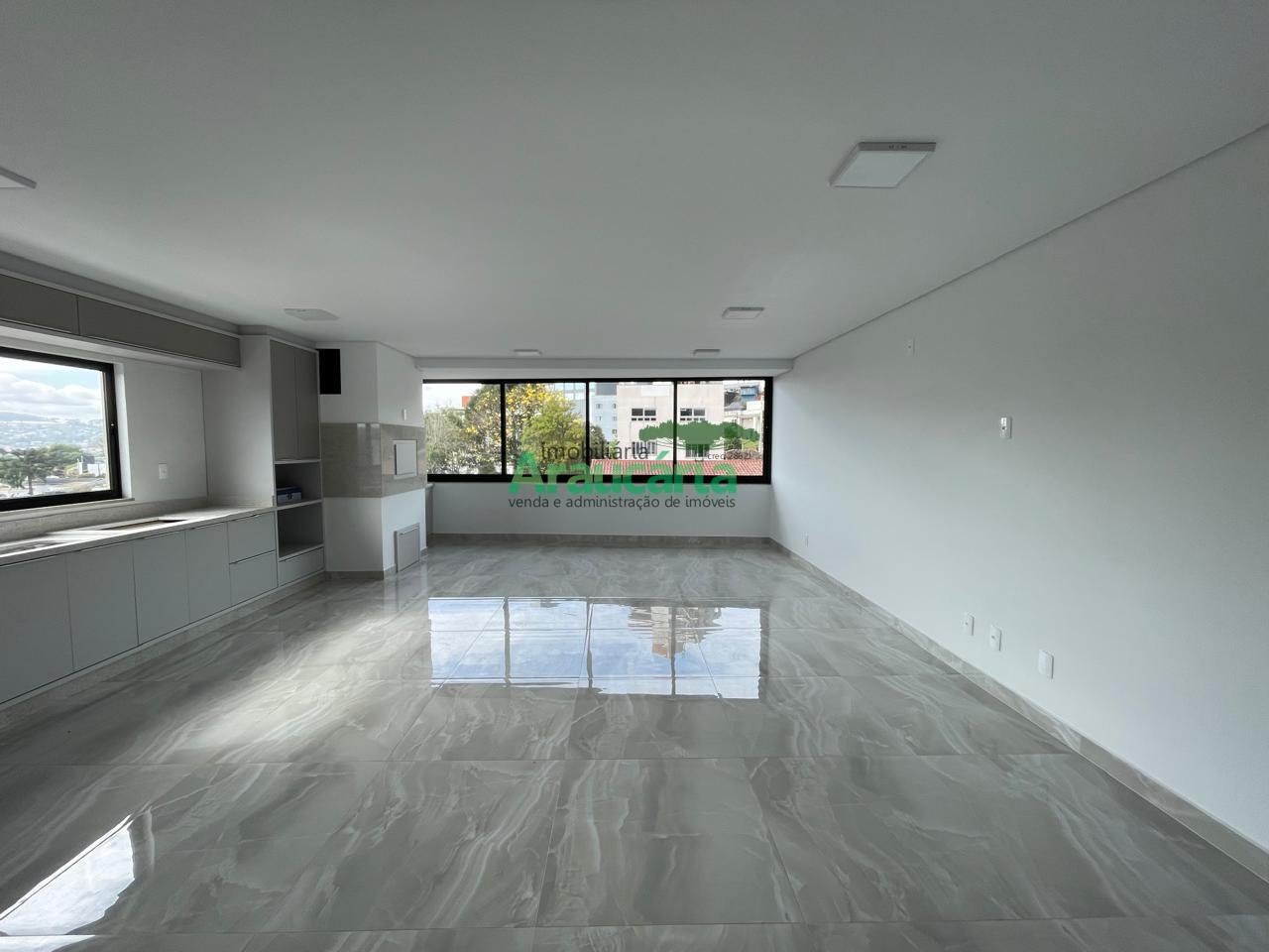 Sala e cozinha