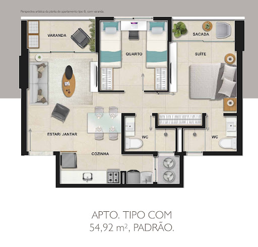 Apartamento em Cocó, Fortaleza: localização privilegiada e conforto para morar bem.