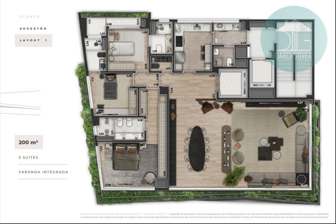 Apartamento à venda com 3 quartos, 3 suítes, 3 vagas e 200m² no Itaim Bibi, São Paulo (SP) — foto 2 de 30