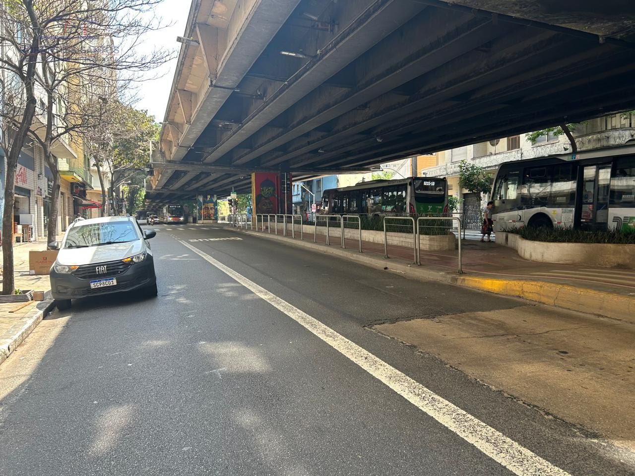 Vista da avenida