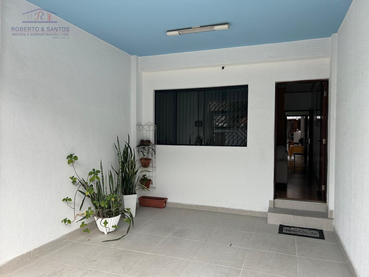 Garagem coberta