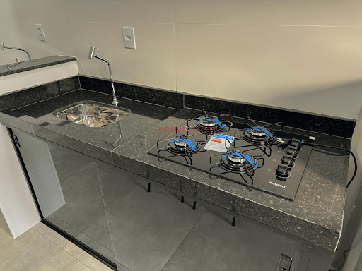 Pia com cooktop