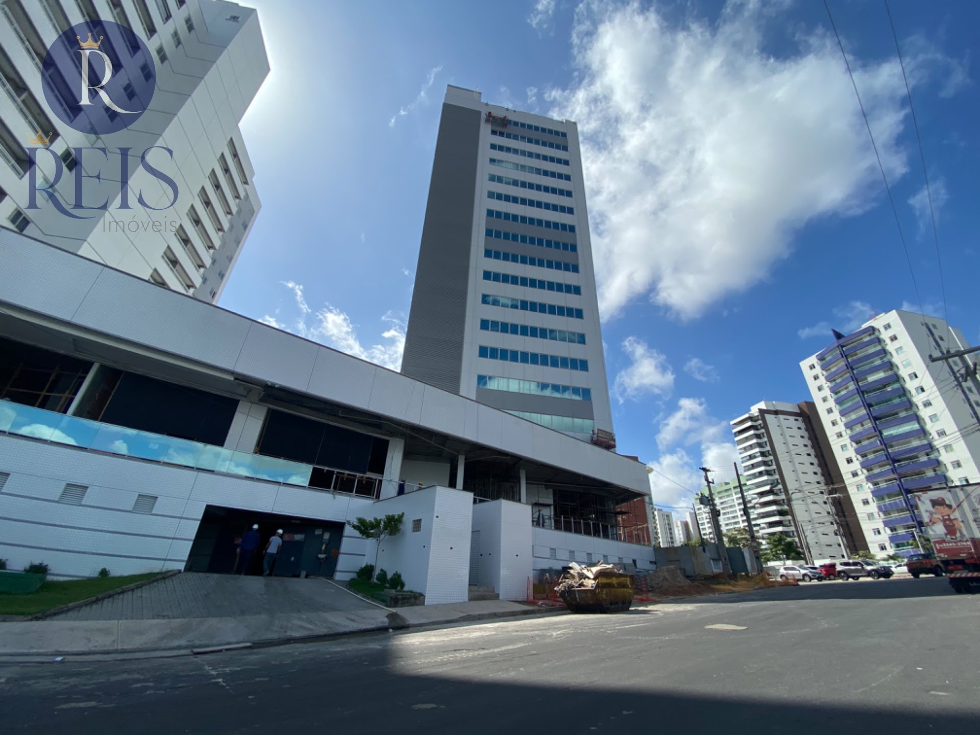Fachada - Obra em Julho 2022