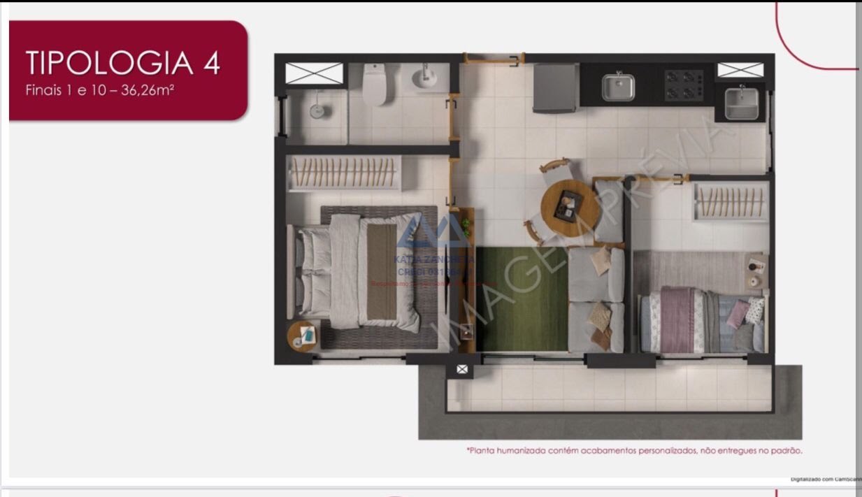 Apartamento à venda com 1 quarto, 1 banheiro e 28m² no Vila Monte Alegre, São Paulo (SP) — foto 15 de 30