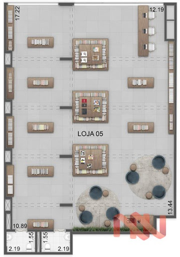 Planta 05 - 242m² - loja