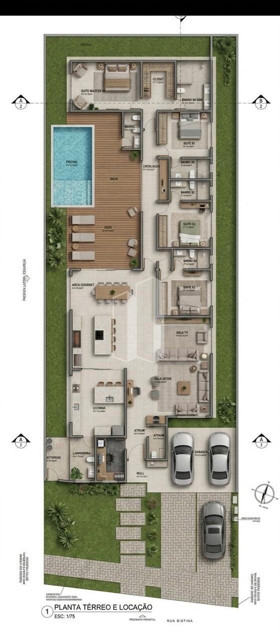 Casa à venda com 4 quartos, 5 banheiros, 4 vagas e 308m² no Jardins Itália, Goiânia — foto principal