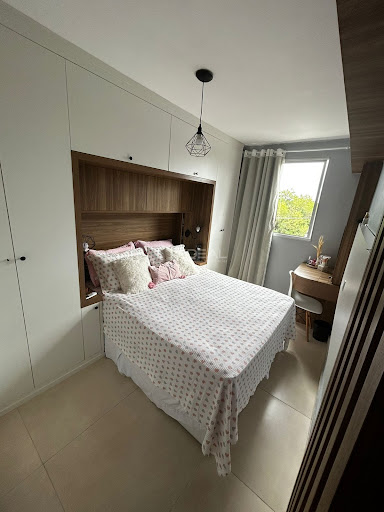 Apartamento reformado de 2 quartos para venda no Condomínio Água Marinha - Campos dos Goytacazes, RJ