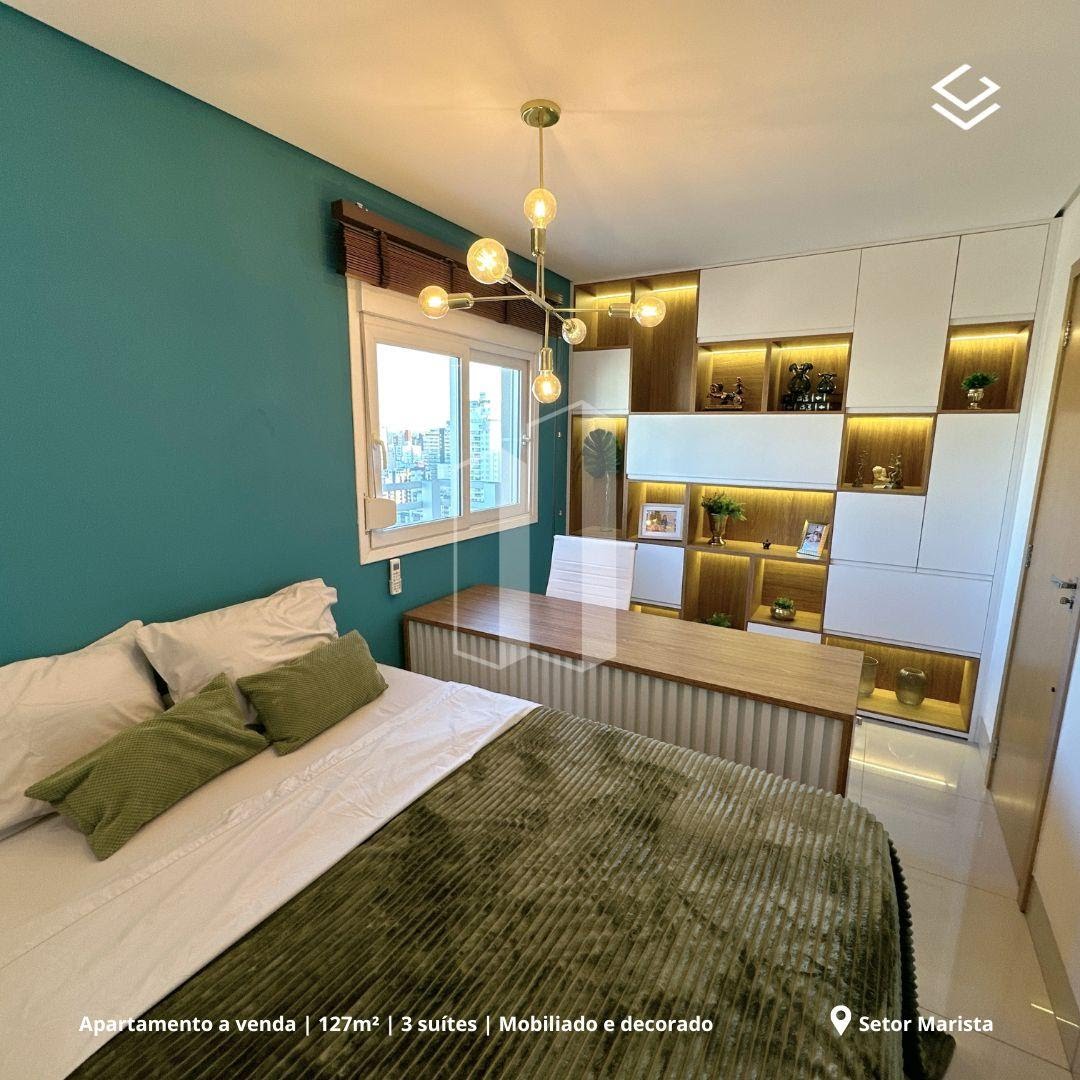 Apartamento à venda com 3 quartos, 1 suíte, 2 vagas e 130m² no Setor Marista, Goiânia (GO) — foto 4 de 9