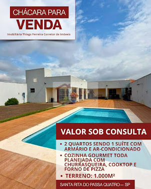 Chácara em Portal das Vivendas  -  Santa Rita do Passa Quatro