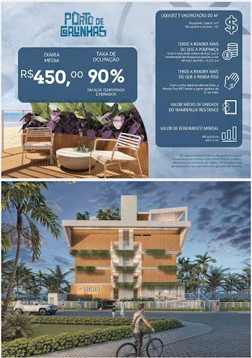 Apartamento à venda com 1 quarto, 1 suíte, 1 vaga e 34m² no Merepe II Porto de Galinhas, Ipojuca (PE) — foto 6 de 11