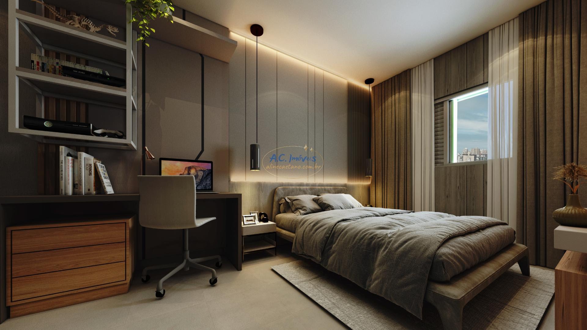 Apartamento à venda com 2 quartos, 1 suíte, 1 vaga e 67m² no Aviação, Praia Grande (SP) — foto 6 de 21