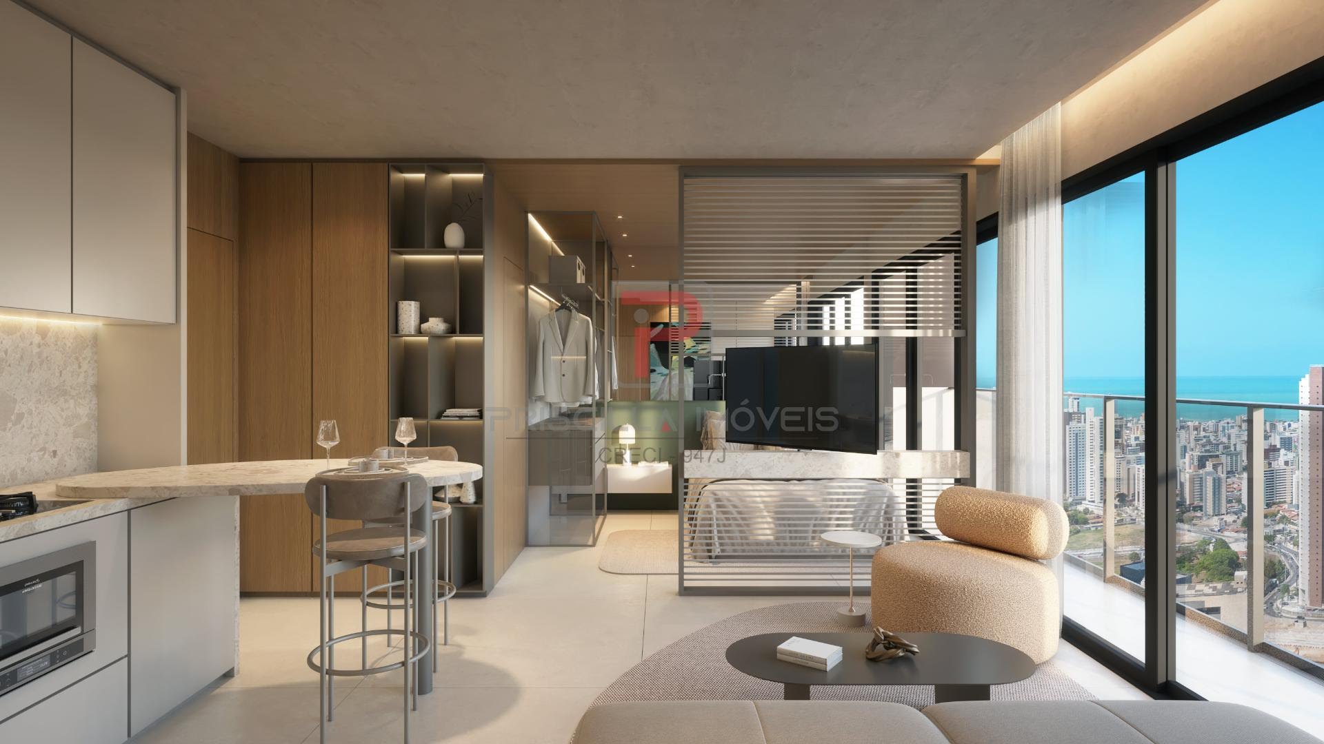 Apartamento à venda com 1 quarto, 1 banheiro e 21m² no Altiplano Cabo Branco, João Pessoa (PB) — foto 11 de 14