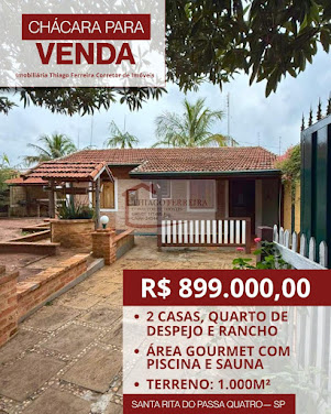 Chácara em Parque Lagoinha  -  Santa Rita do Passa Quatro