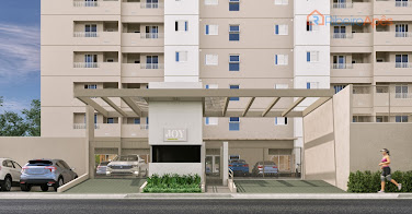 Joy Residencial Jundiapeba | Apto 2 Dorms e Varanda em Mogi 