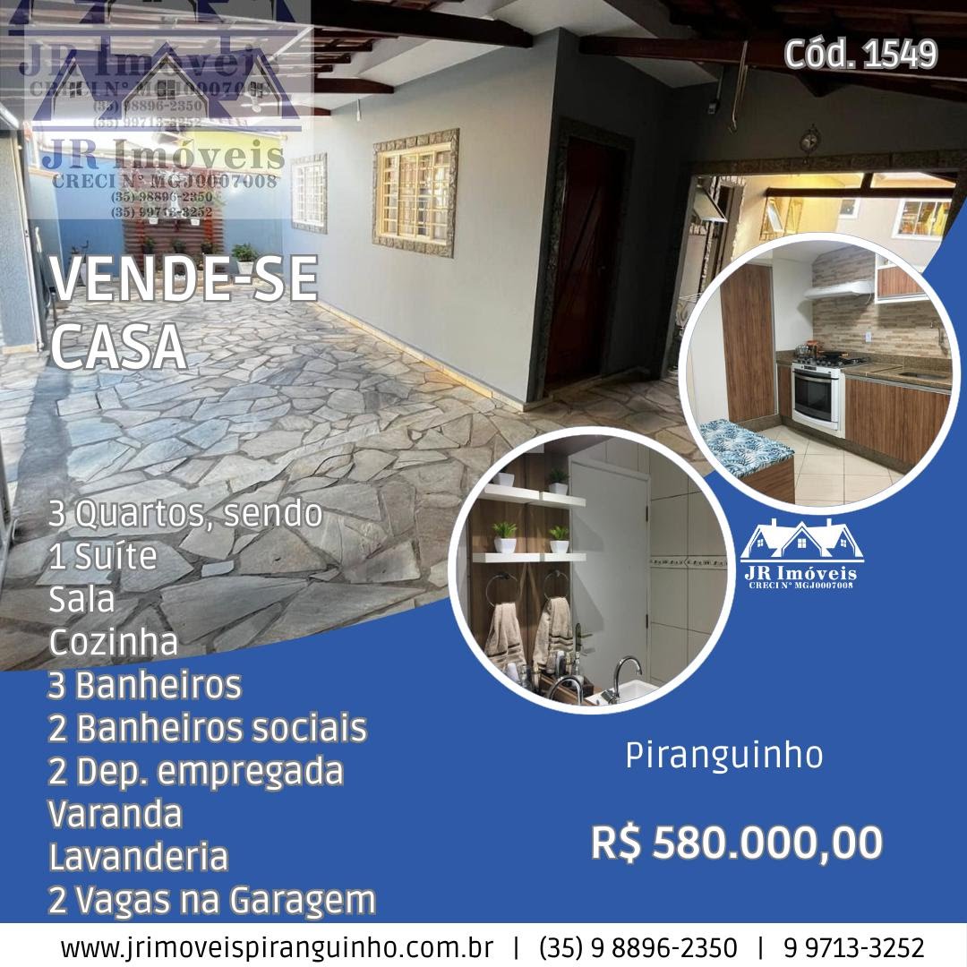 Casa à venda com 3 quartos, 1 suíte, 2 vagas e 250m² no Canudos, Piranguinho (MG) — foto 16 de 17