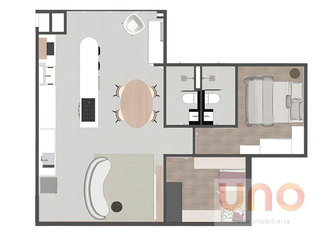 Apartamento à venda com 2 quartos, 1 suíte, 1 vaga e 65m² no Jardim Sao Bento, Campo Grande (MS) — foto 23 de 25