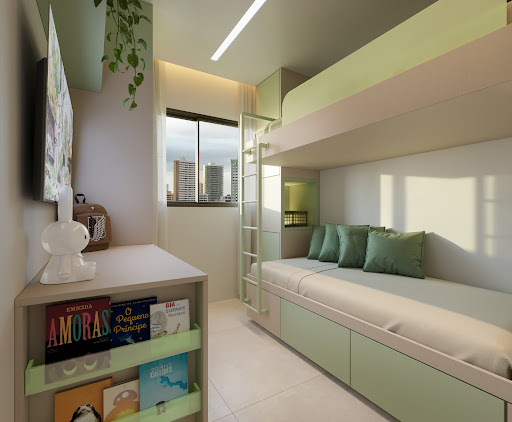 Apartamento em construção Ed. Vivenza 2 Quartos em Casa Amarela, Recife