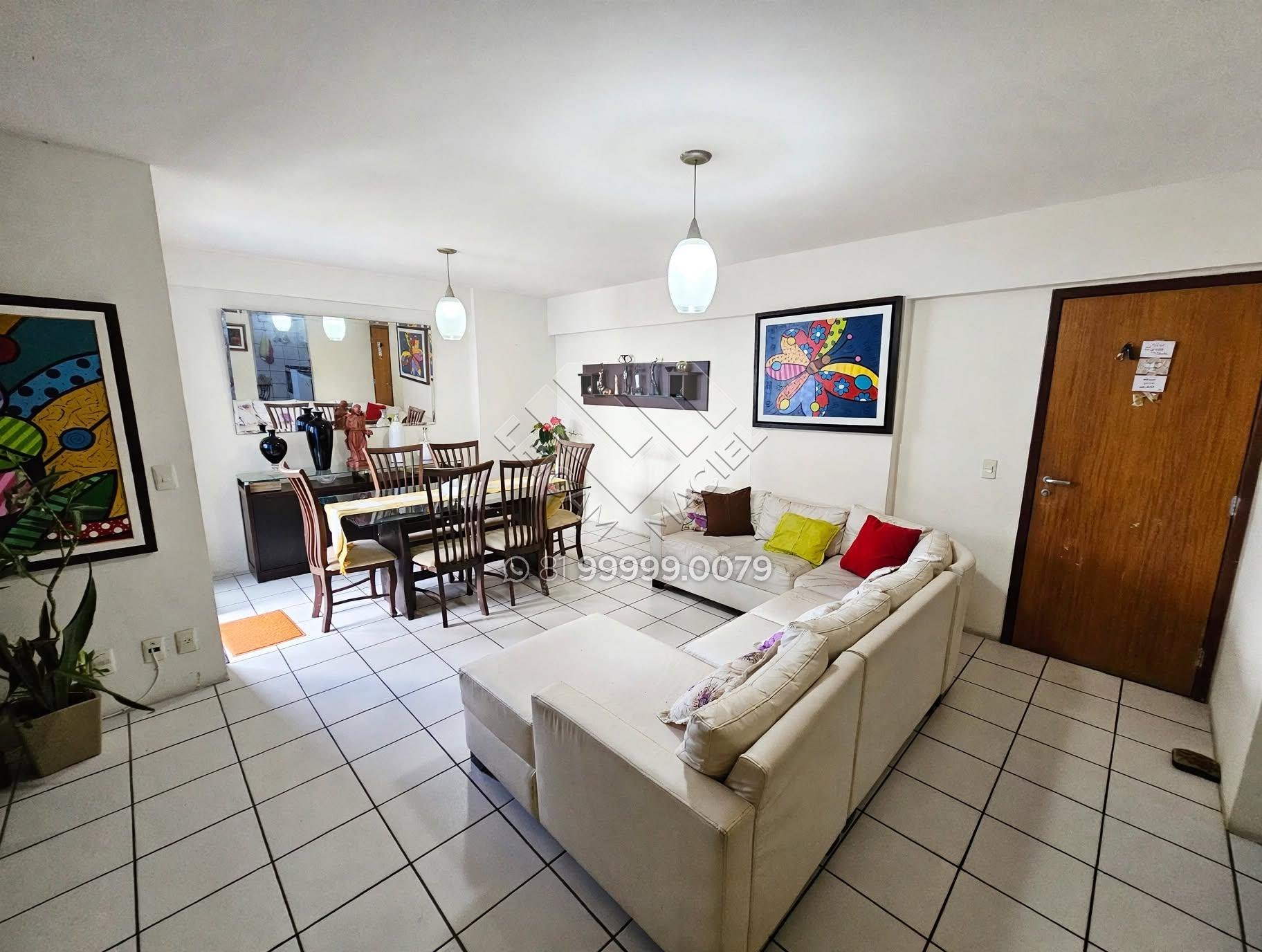 Apartamento à venda com 3 quartos, 1 suíte, 2 vagas e 93m² no Casa Forte, Recife (PE) — foto 3 de 28