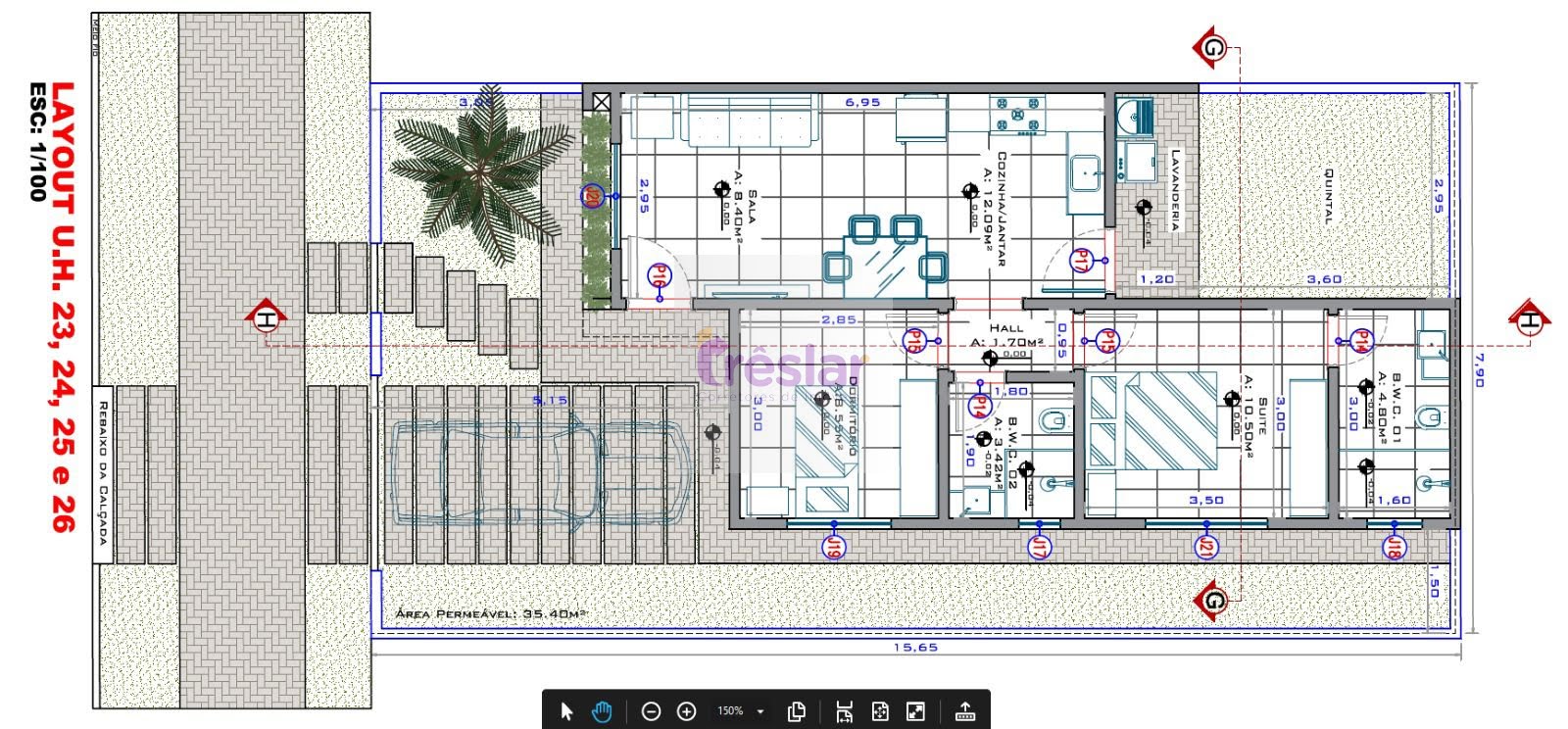 Casa à venda com 1 quarto, 1 suíte, 2 vagas e 58m² no Jardim dos Ipês, Três Lagoas (MS) — foto 3 de 3