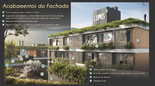 Apartamento 2 Dormitórios - Cacupé  -  Florianópolis, SC