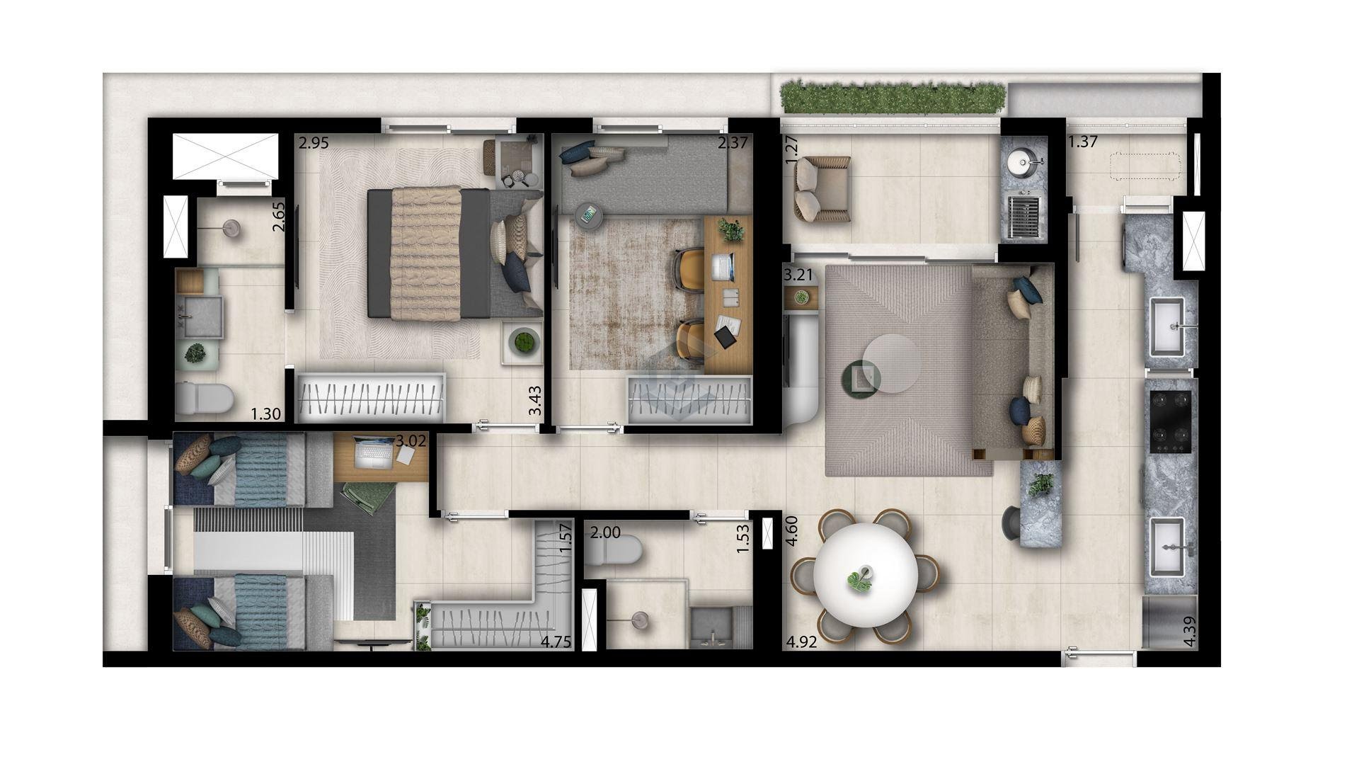 80,66m²