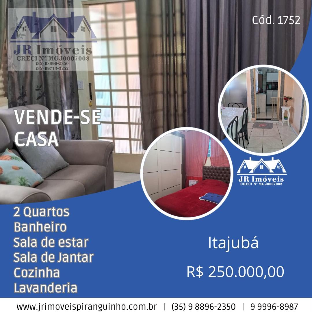 Casa à venda com 2 quartos, 1 banheiro e 115m² no Vila Isabel, Itajubá (MG) — foto 2 de 10