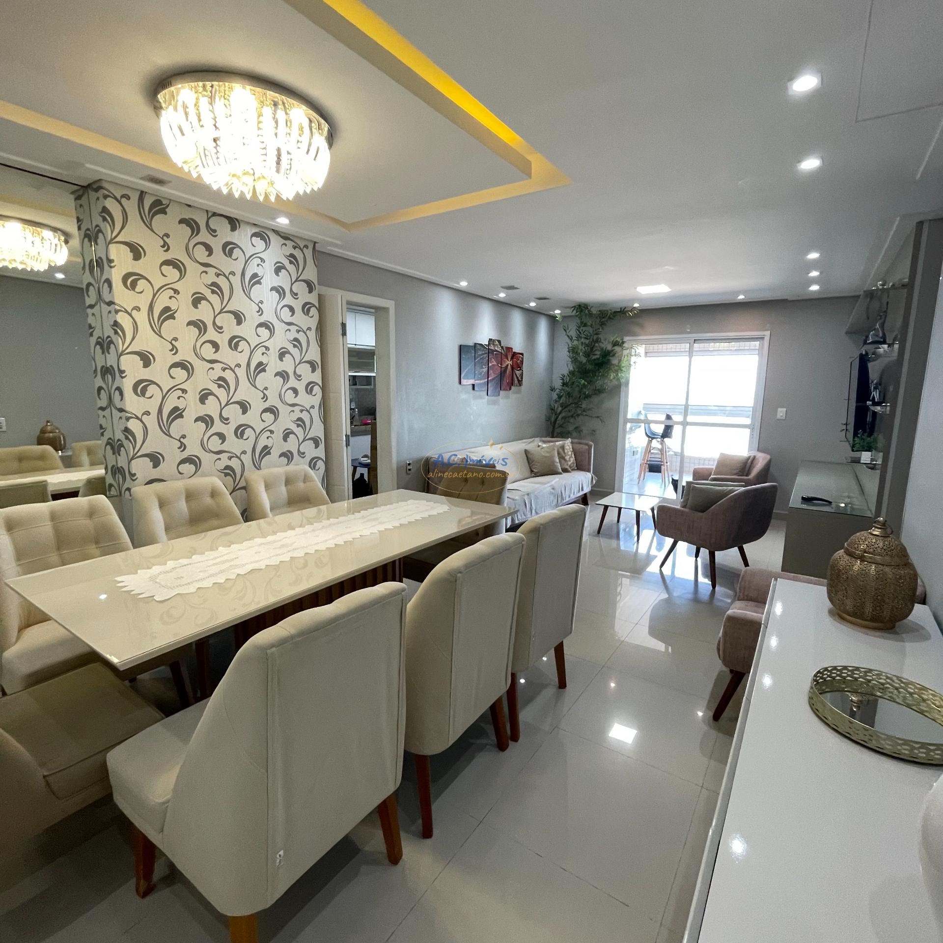 Apartamento à venda com 4 quartos, 4 suítes, 3 vagas e 154m² no Aviação, Praia Grande (SP) — foto 4 de 30