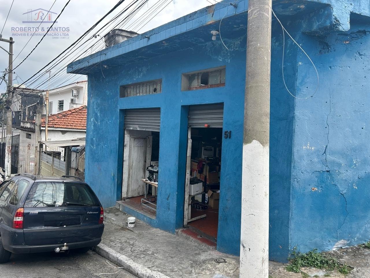Vista do salão na esquina