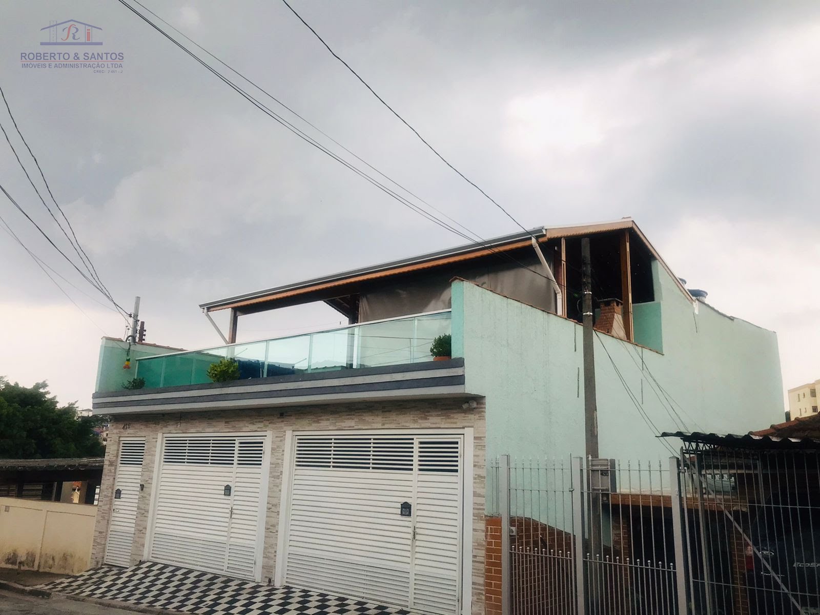 frente do sobrado 