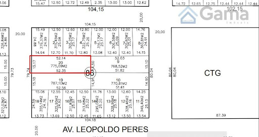 Lote / Terreno em Centro  -  Vilhena