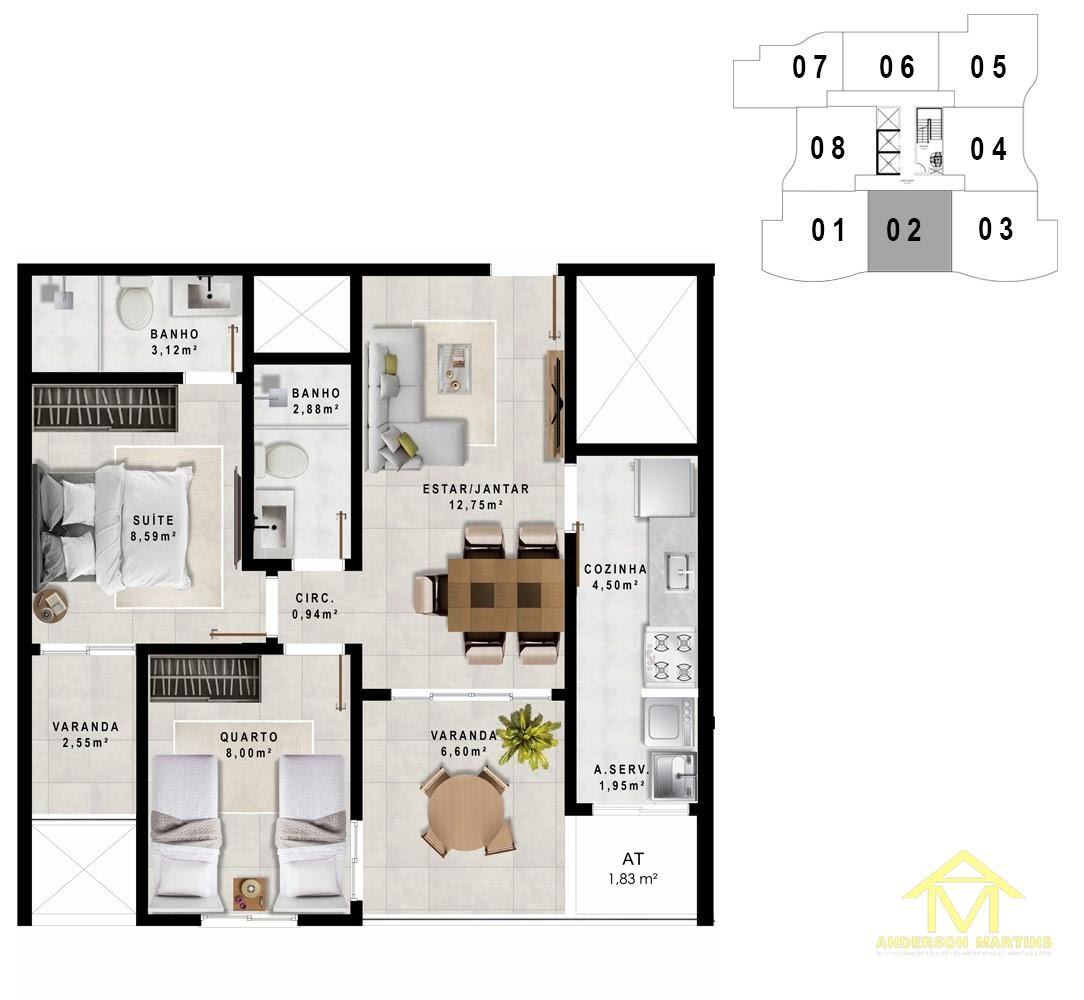 Apartamento à venda com 3 quartos, 2 banheiros, 2 vagas e 175m² no Suacu, Aracruz (ES) — foto 20 de 20