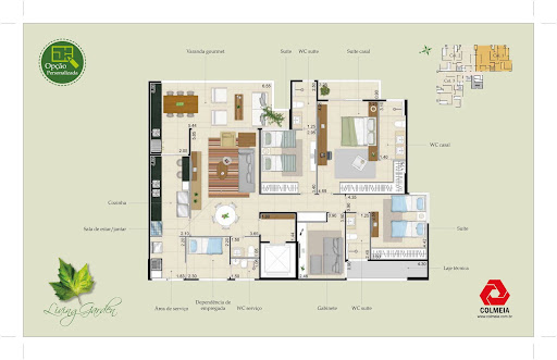 Apartamento em Engenheiro Luciano Cavalcante - Fortaleza