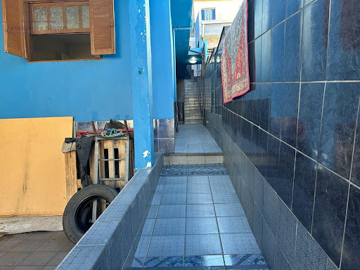 Entrada para a casa compartilhada