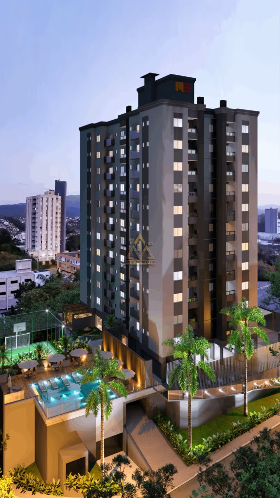 Apartamento à venda com 2 quartos, 1 suíte, 1 vaga e 66m² no Vila Nova, Blumenau (SC) — foto 2 de 26