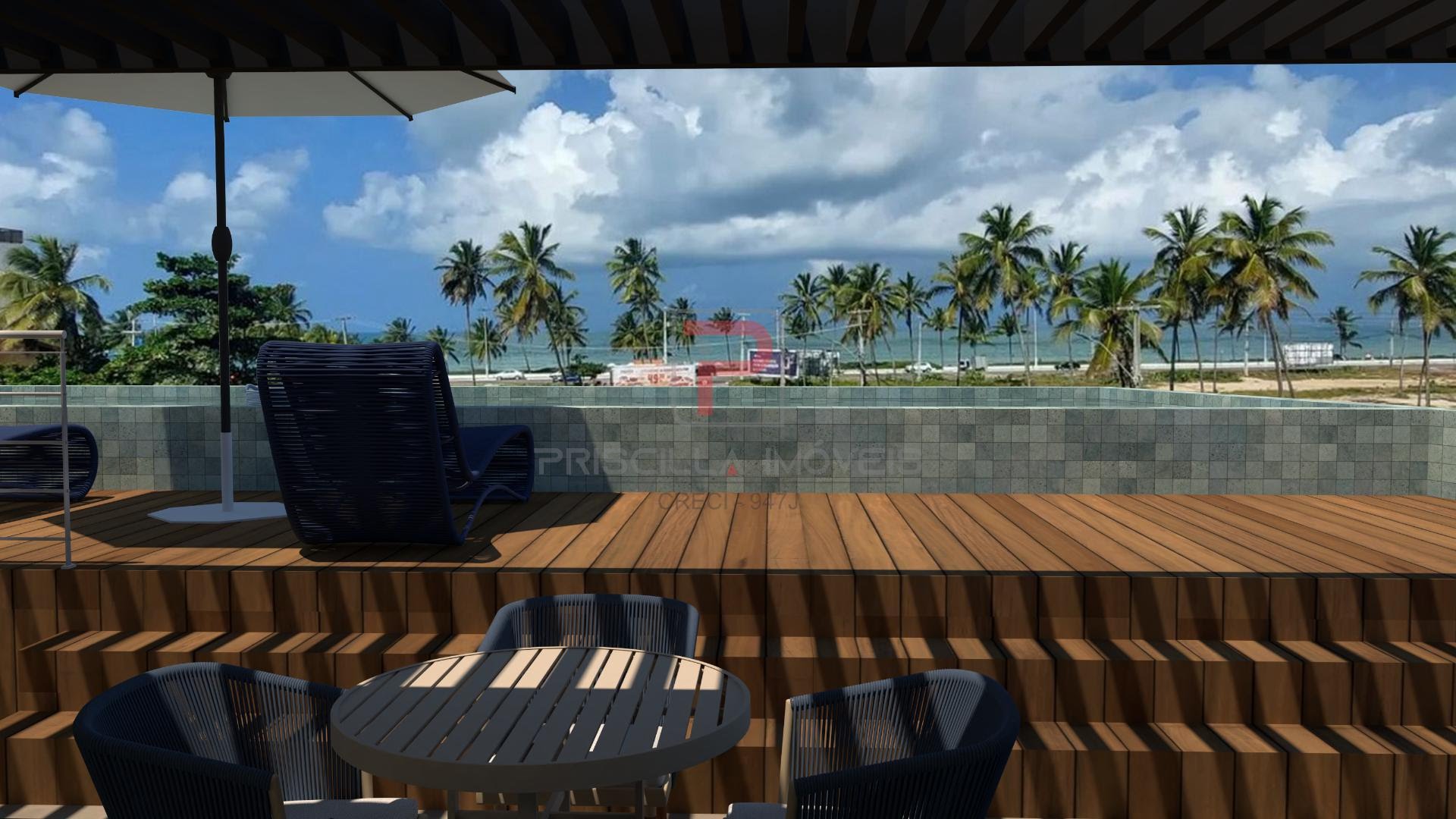 Apartamento à venda com 3 quartos, 1 suíte, 1 vaga e 76m² no Intermares, Cabedelo (PB) — foto 7 de 12