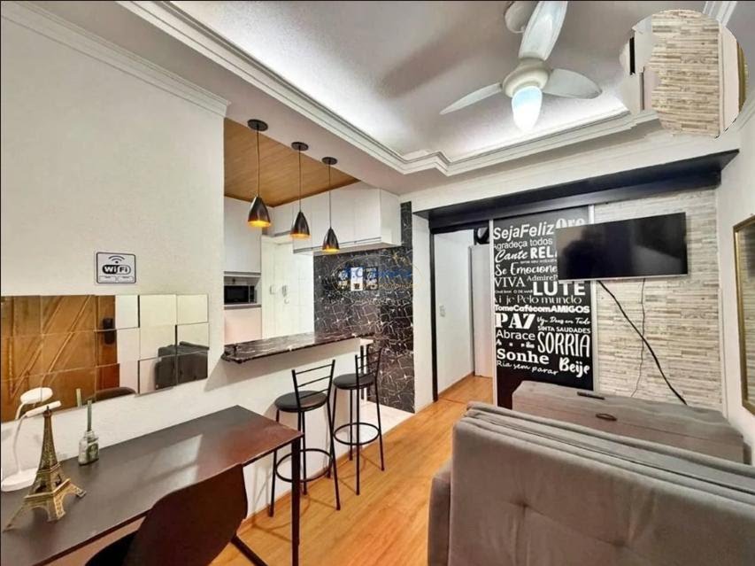 Apartamento à venda com 1 quarto, 1 banheiro, 1 vaga e 40m² no Vila Tupi, Praia Grande (SP) — foto 9 de 23