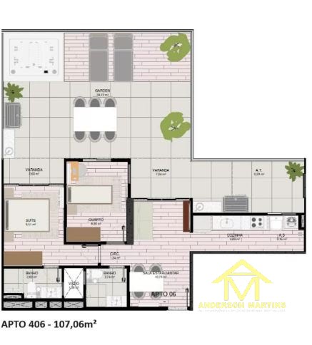 Apartamento à venda com 2 quartos, 2 banheiros, 1 vaga e 62m² no Praia de Itaparica, Vila Velha (ES) — foto 12 de 12