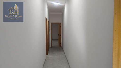 Corredor para os quartos
