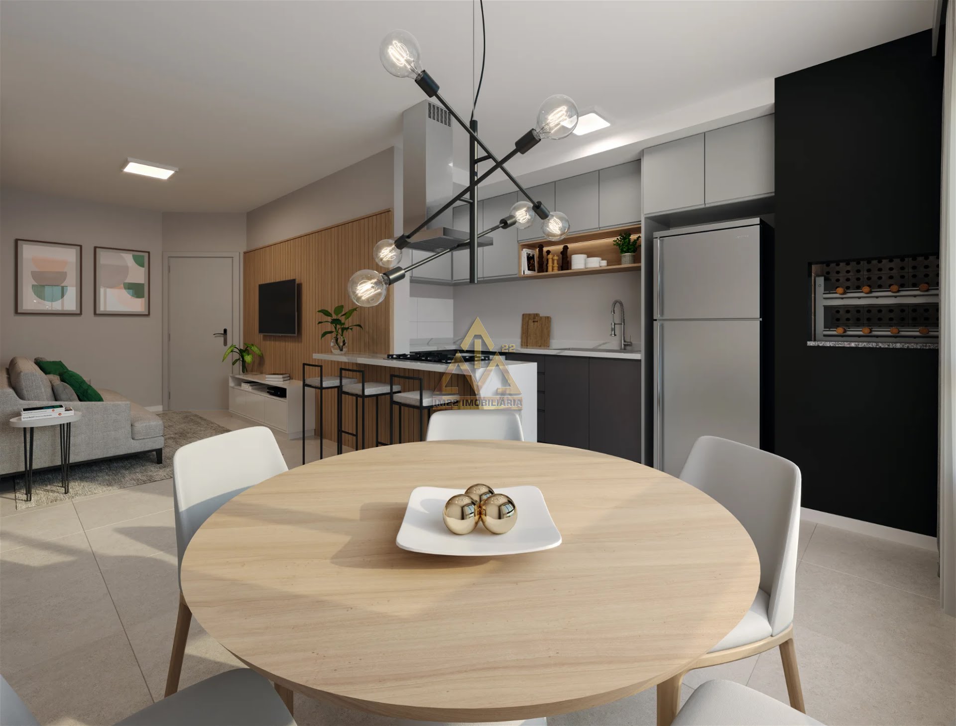 Apartamento à venda com 2 quartos, 1 suíte e 62m² no Escola Agrícola, Blumenau (SC) — foto 3 de 11