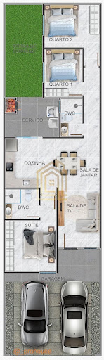 Casa à Venda no Paraíso Tropical, Cascavel | 2 Dorms, Suíte