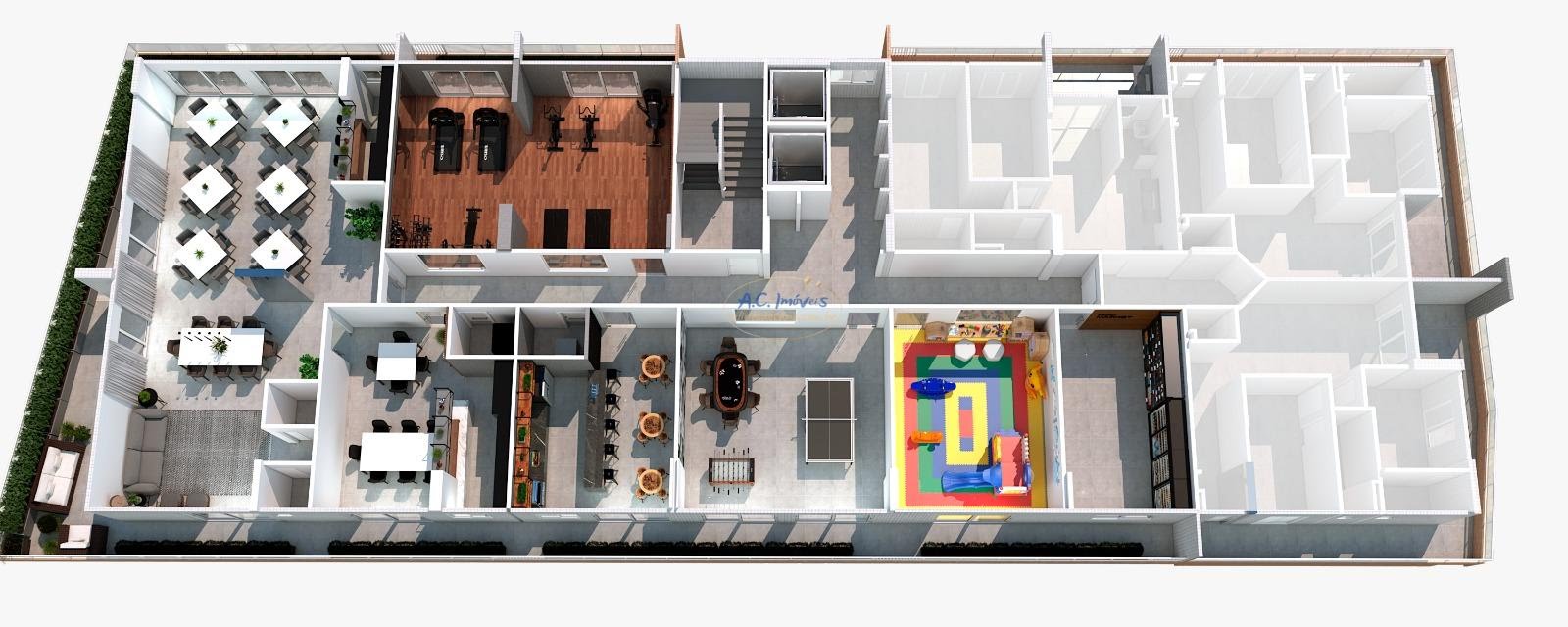 Apartamento à venda com 2 quartos, 1 suíte, 1 vaga e 63m² no Aviação, Praia Grande (SP) — foto 4 de 23