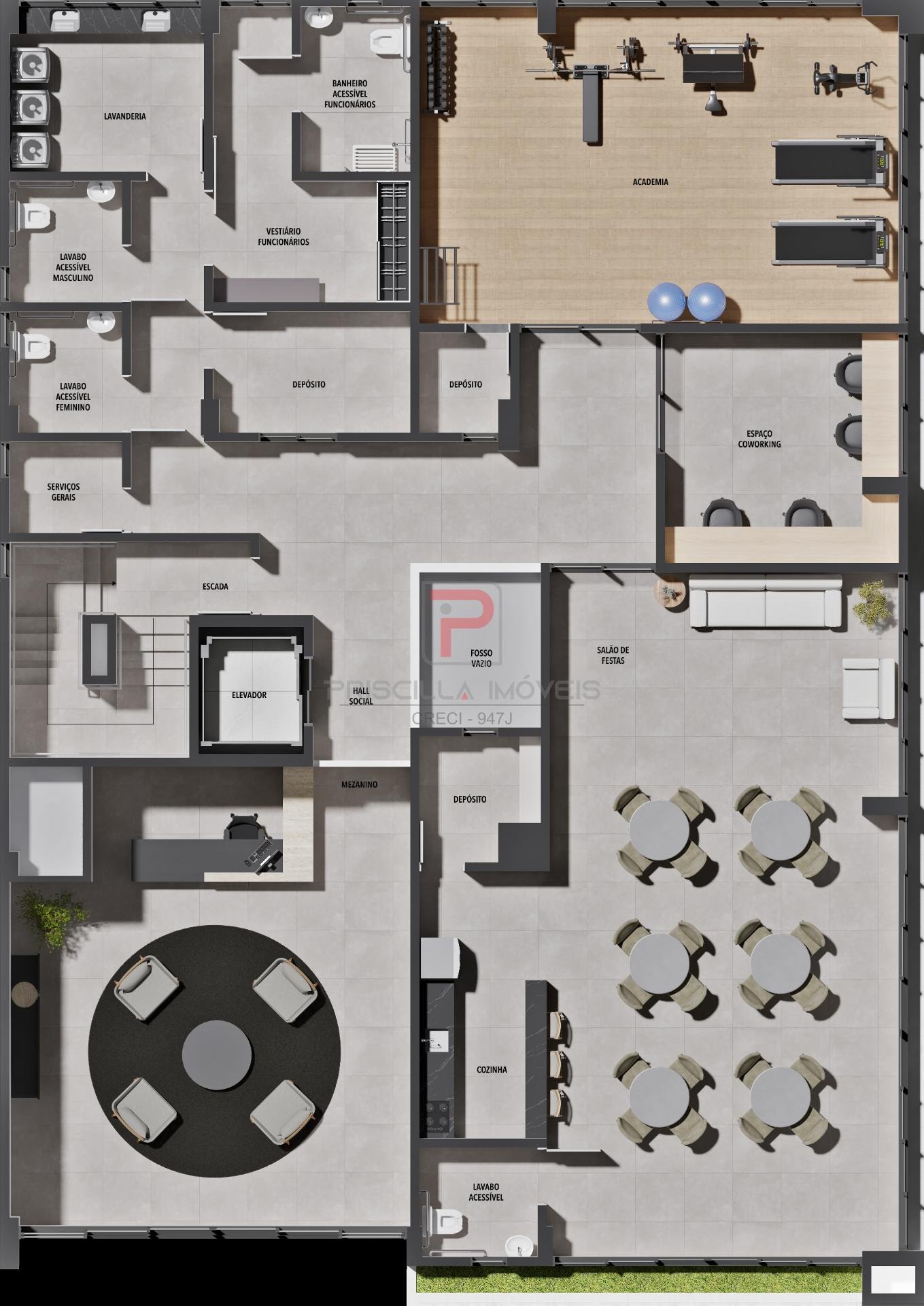 Apartamento à venda com 1 quarto, 1 banheiro e 35m² no Bessa, João Pessoa (PB) — foto 10 de 21