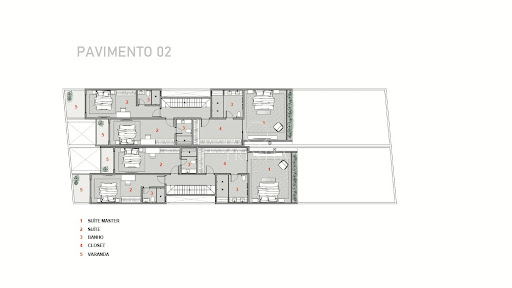 Interlagos de Itaúna - Planta Segundo Pavimento - Trinità Imobiliária