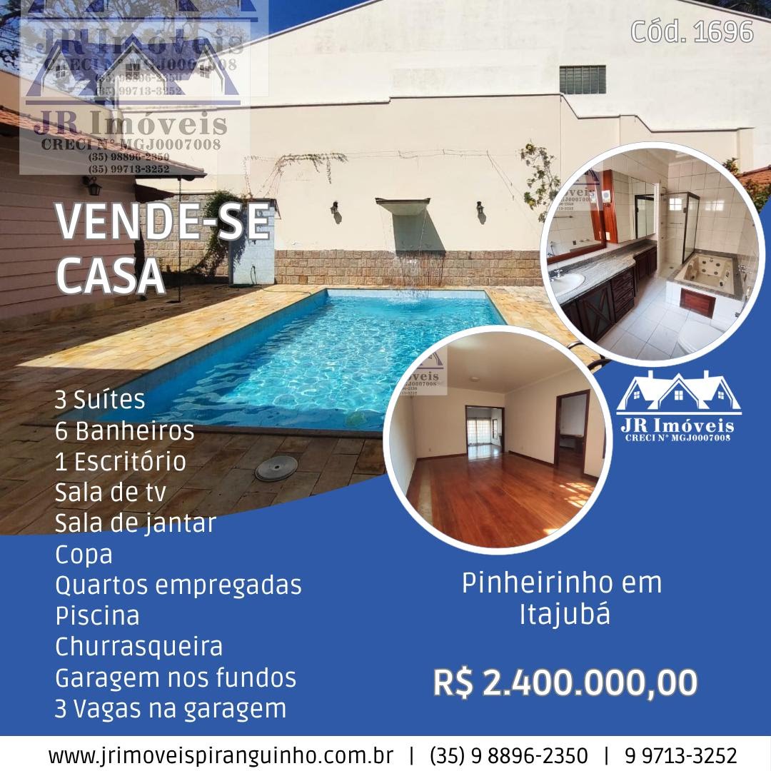Casa à venda com 3 quartos, 3 suítes e 700m² no Pinheirinho, Itajubá (MG) — foto 2 de 30