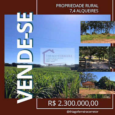 Sítio em Área Rural  -  Santa Rita do Passa Quatro
